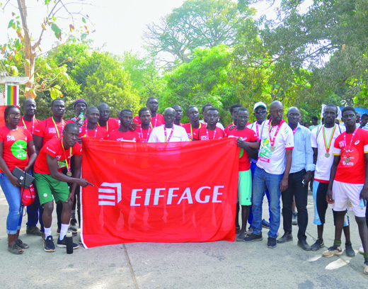 Eiffage partenaire du Semi Marathon d'Oussouye